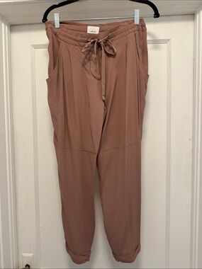 Wilfred Dusty Rose Drawstring Jogger Pants